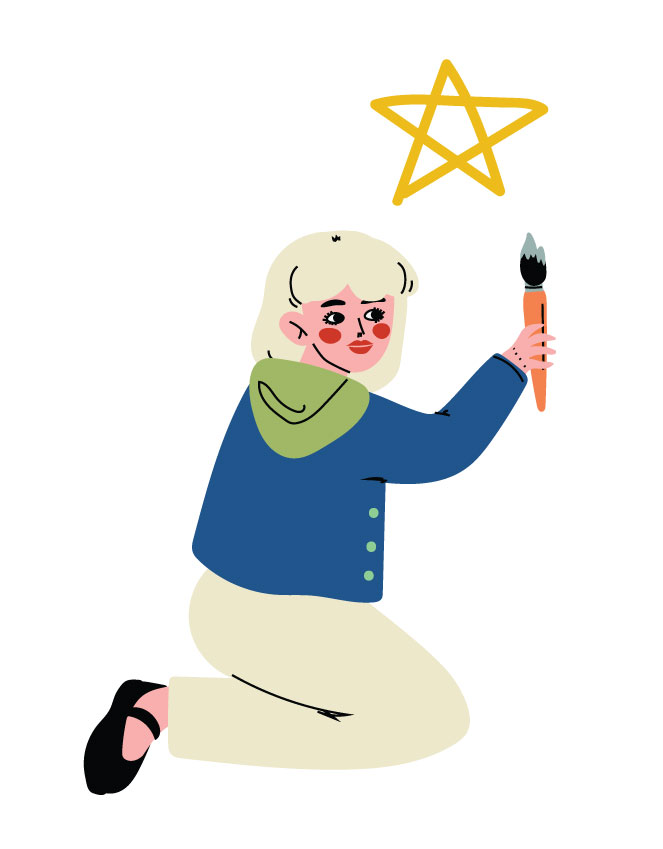GIRL-DRAWING-STARS GIRL-DRAWING-STARS